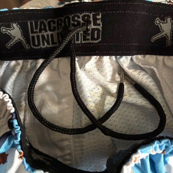 Lacrosse Unlimited FLYING SQUIRRELS Youth Size LG Drawstring Waist Shorts #F - Picture 10 of 10